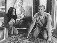 Martine Beswick and James Franciscus