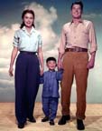 Rhonda Fleming, Danny Chang, and Ronald Reagan