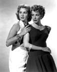 Rhonda Fleming and Arlene Dahl