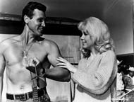 Armando Silvestre and Stella Stevens