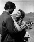 Jeffrey Hunter and Vera Miles