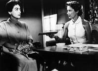 Joan Crawford and Vera Miles