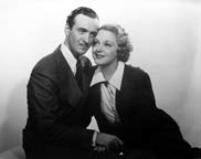 David Niven and Virginia Field