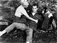 Yvette Mimieux and Dean Jones