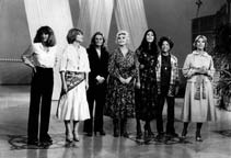 Dinah Manoff, Lee Grant, Francesca Hilton, Zsa Zsa Gabor, Diana Canova, Judy Canova, and Dinah Shore
