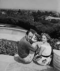 George Sanders and Zsa Zsa Gabor