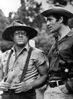 Clint Walker and Alex Karras