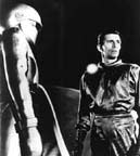 Michael Rennie and Gort