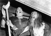 Tor Johnson and John Carradine