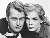 Alan Ladd and Lizabeth Scott