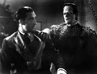 Basil Rathbone and Boris Karloff