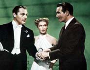 Brian Donlevy, Miriam Hopkins, and Preston Foster