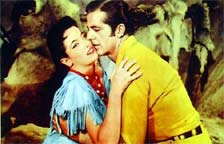 Linda Cristal and Dana Andrews