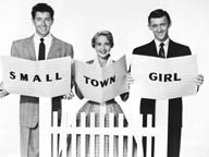 Farley Granger, Jane Powell, and Bobby Van