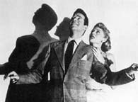 Gerald Mohr and Peggie Castle