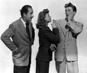 Keenan Wynn, Helen Walker, and Kirk Douglas