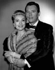 Lori Nelson and Howard Duff