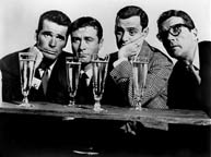 James Garner, Howard Morris, Tony Randall, and Howard Duff