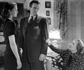 Frances Rafferty, Hugh Beaumont, and Cecile Weston