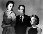 Joan Bennett, Fred MacMurray, and Barbara Stanwyck