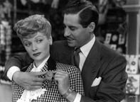 Lucille Ball and John Hodiak