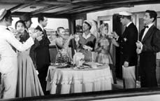 Kelly Brown, Kaye Ballard, Frank Cady, Tommy Noonan, Judy Nugent, Una Merkel, Jane Powell, Keith Andes, and Cliff Robertson