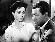 Richard Egan and Dana Wynter