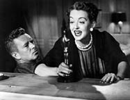 Sterling Hayden and Bette Davis