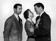 Zachary Scott, Betsy Drake, and Dennis Morgan