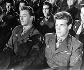 Guy Madison and Robert Mitchum