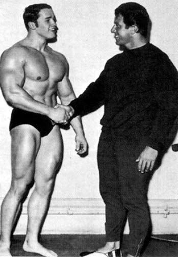 arnold swarchenegger bodybuilder. LEFT: Arnold Schwarzenegger