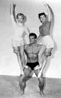 Jane Powell, Steve Reeves, and Debbie Reynolds