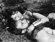 Steve Reeves and Chelo Alonso