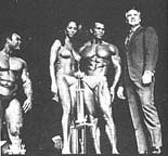 Steve Reeves and Serge Nubret