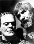 Bela Lugosi and Boris Karloff