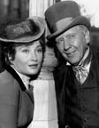 Carol Ohmart and Burgess Meredith