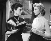 Faith Domergue and Kathleen Hughes