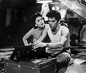 Lee Patterson and Faith Domergue