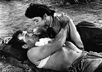 John Payne and Faith Domergue