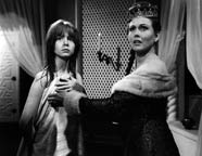 Jane Asher and Hazel Court