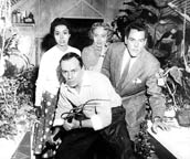 King Donovan, Dana Wynter, Carolyn Jones, and Kevin McCarthy