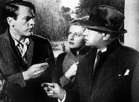 Kevin McCarthy, Virginia Christine, and Edward G. Robinson