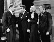 Lionel Atwill, Spencer Tracy, Virginia Bruce, and William Collier