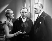 Verree Teasdale, Lionel Atwill, and C. Aubrey Smith