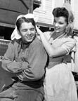 Audie Murphy and Lisa Gaye