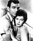 Mike Connors and Marla English