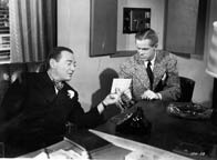 Peter Lorre and Dan Duryea