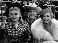 Marie Wilson, William Hopper, and Gloria Dickson