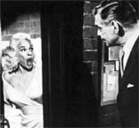 Mamie Van Doren and Clark Gable