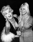 Barbara Nichols and Mamie Van Doren